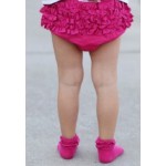 Fuchsia Ruffled Socks - RuffleButts